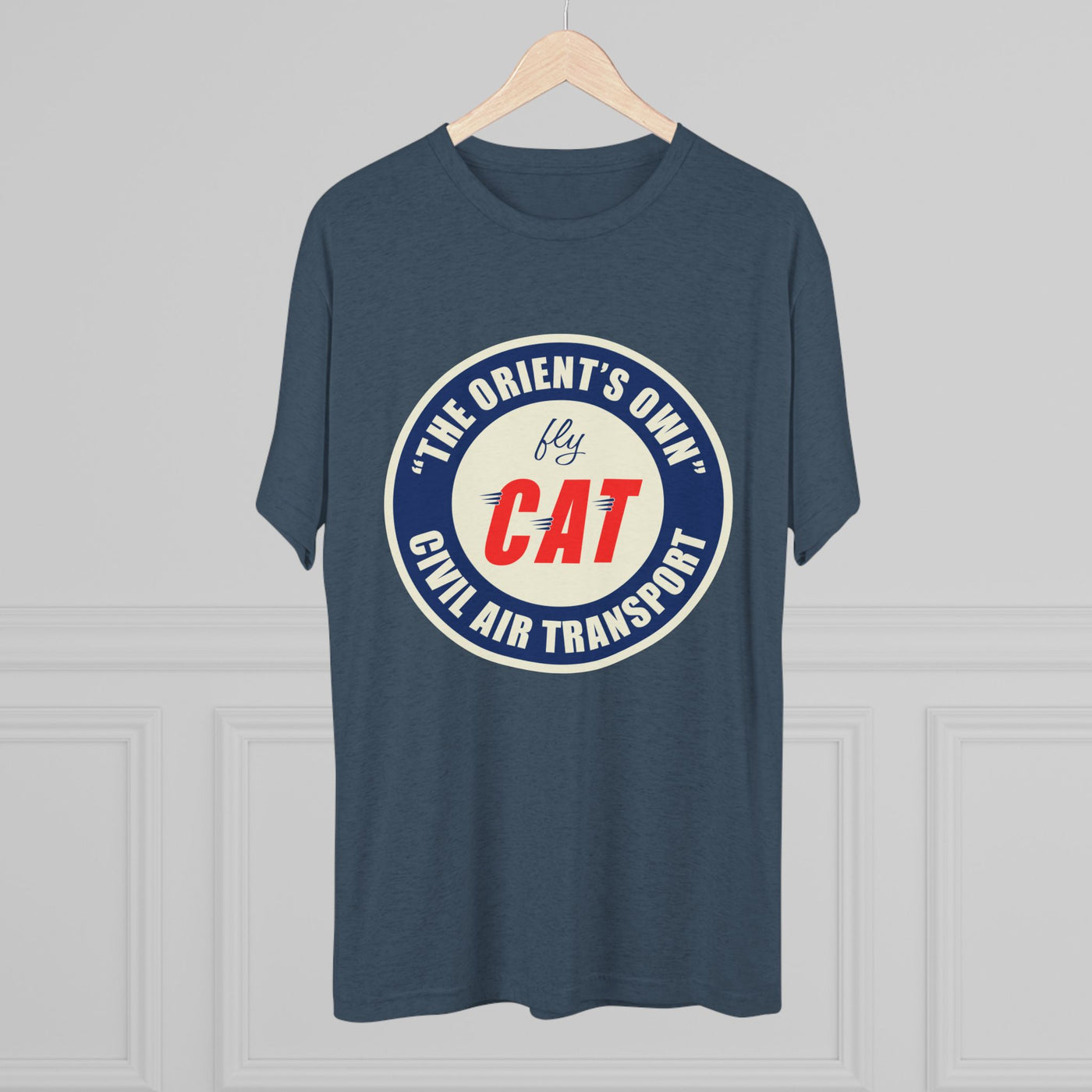 Civil Air Transport Tri-Blend Crew Tee