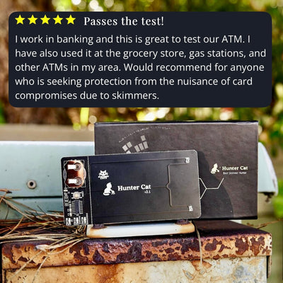 Hunter Cat Credit Card Skimmer Detector