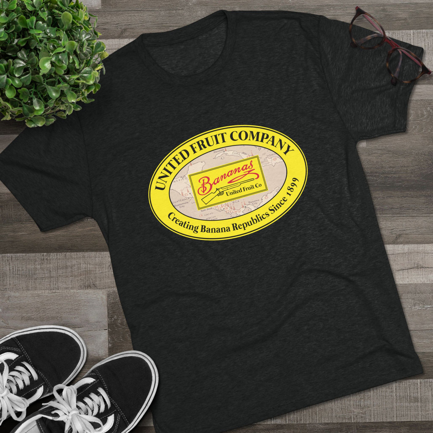 United Fruit Company Tri-Blend Crew Tee