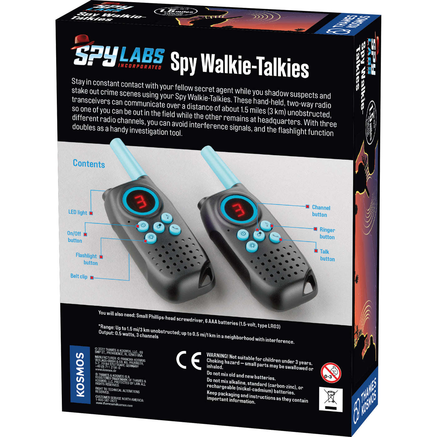 Spy Labs: Spy Walkie-Talkies