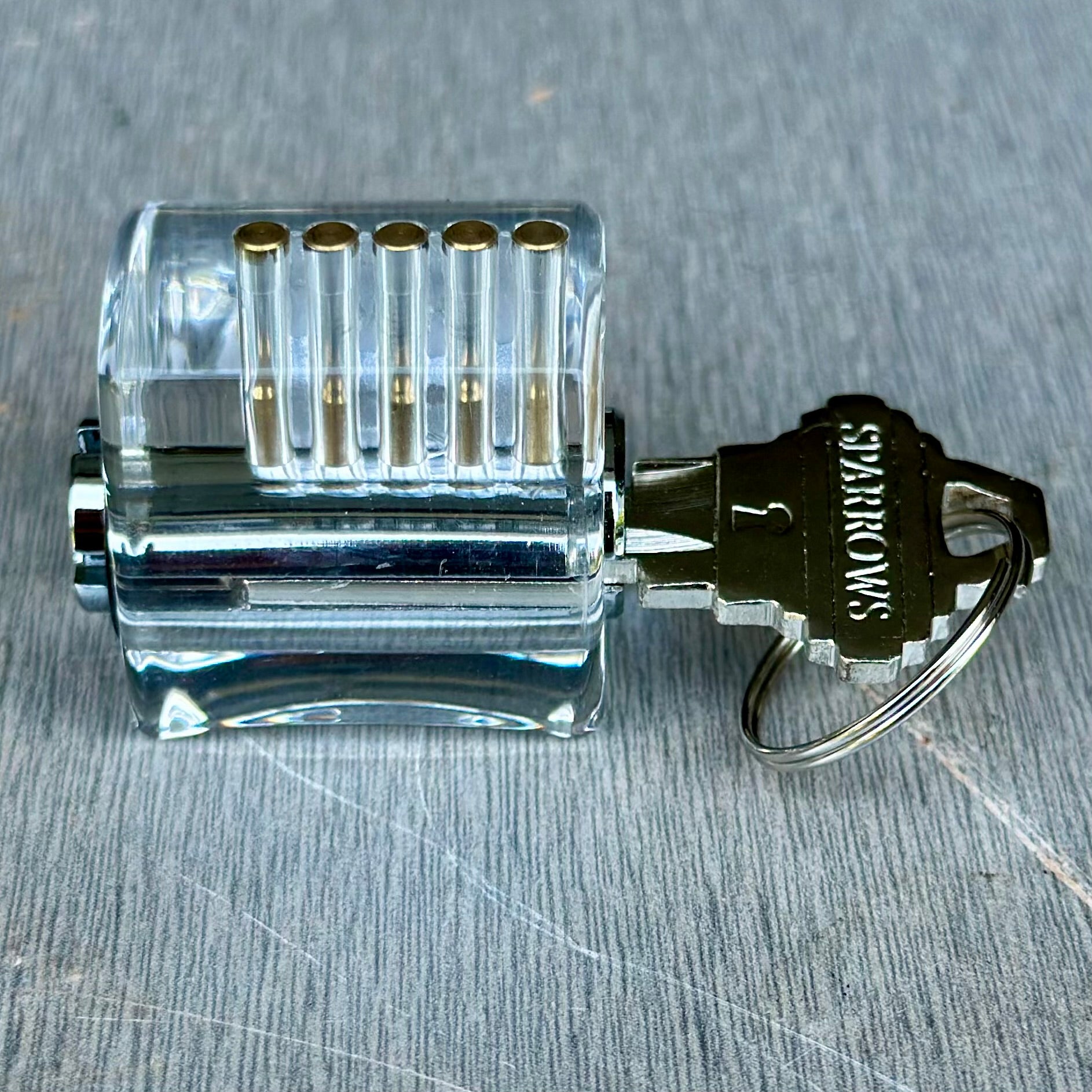 Clear Practice Lock – Spycraft 101