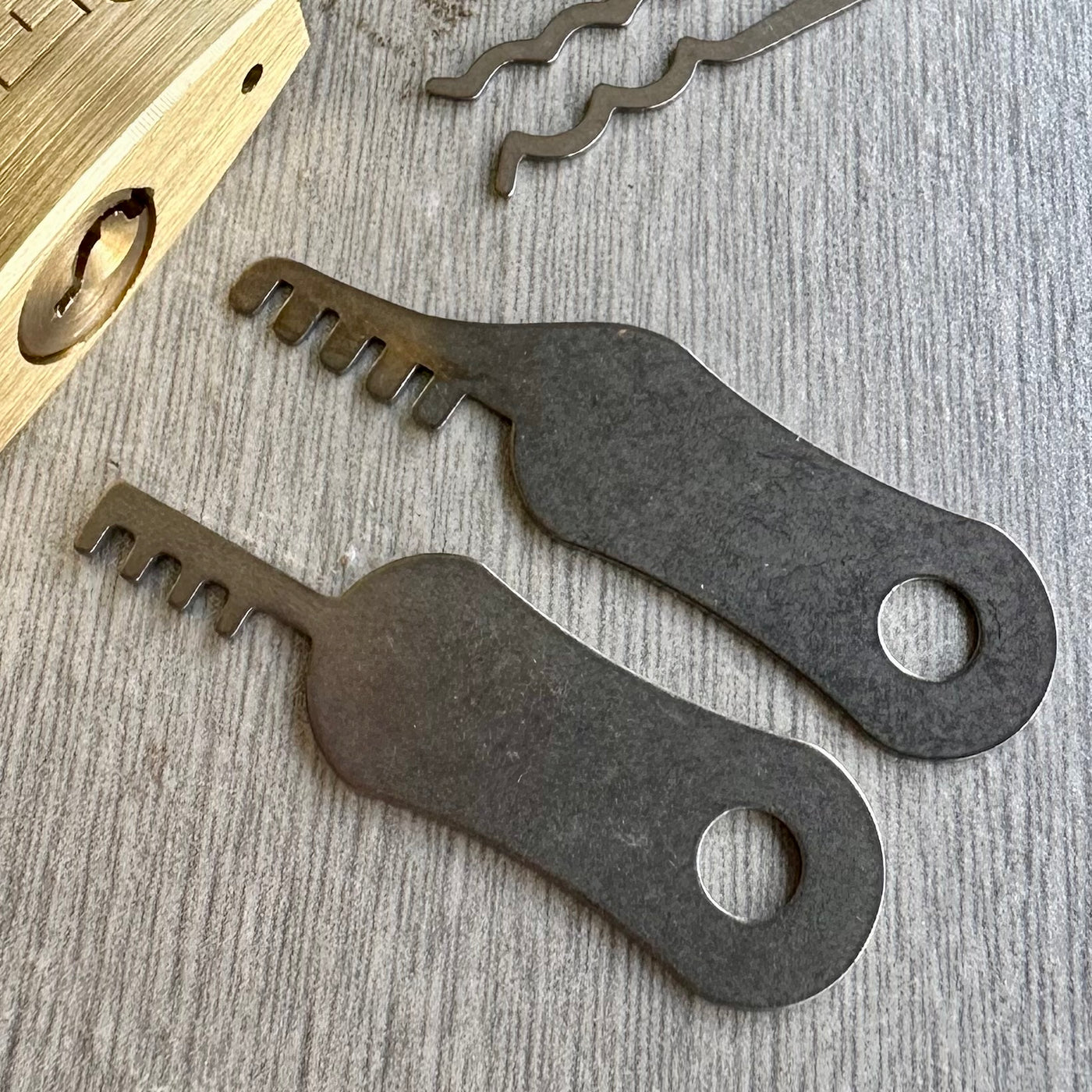 Comb Picks Lock Pick Set 2-Pack