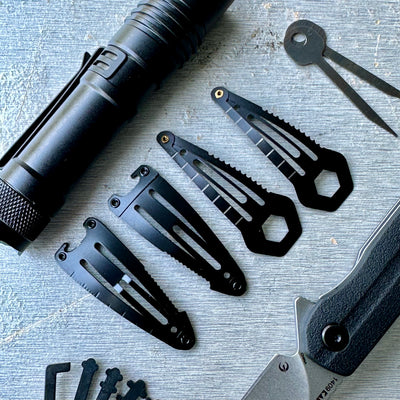 Counter-Custody Hair Clip Barette Multitool - 4-Pack