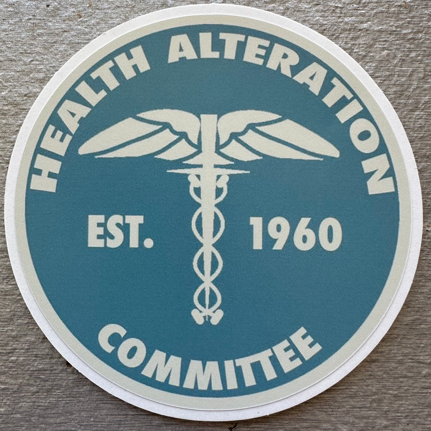 Health Alteration Committee Sticker