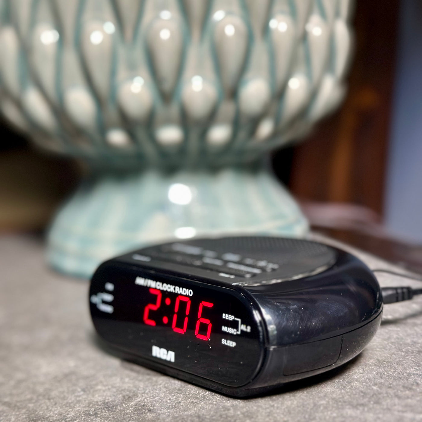 Bedside Alarm Clock Radio Disguised Camera
