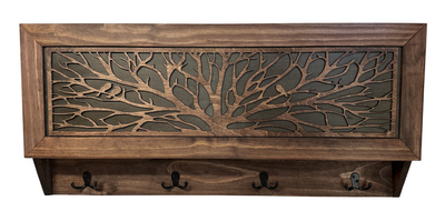 Coat Rack Hidden Gun Storage - Tree of Life
