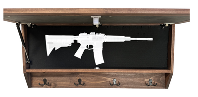 Coat Rack Hidden Gun Storage - Tree of Life