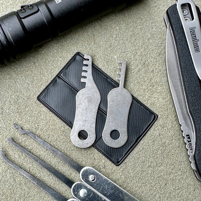 Comb Picks Lock Pick Set 2-Pack