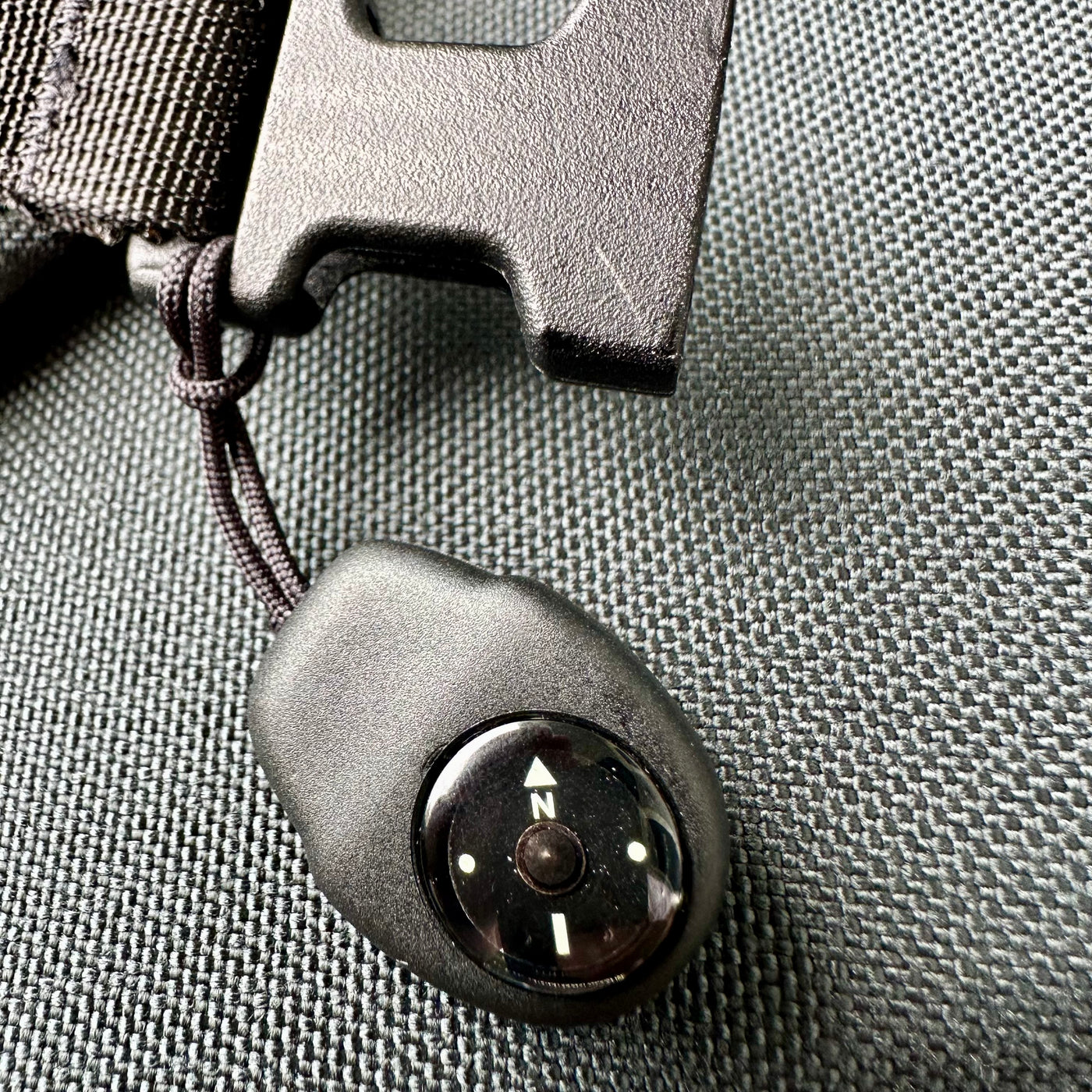 Button Compass with Lanyard