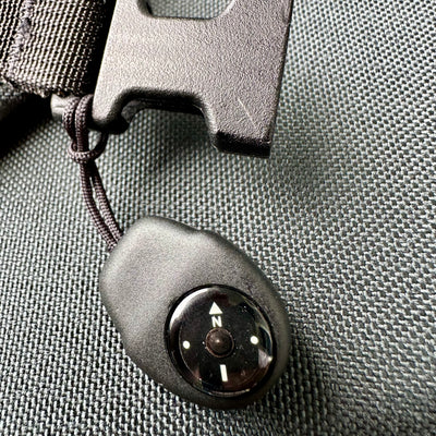 Button Compass with Lanyard