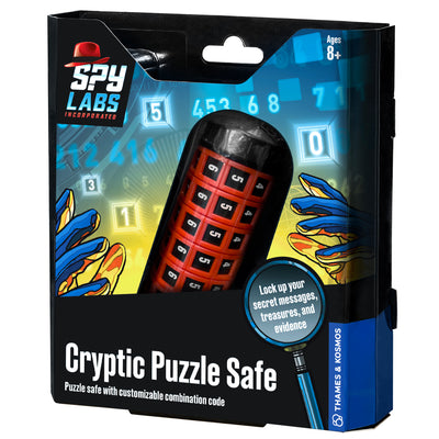 Spy Labs: Cryptic Puzzle Safe