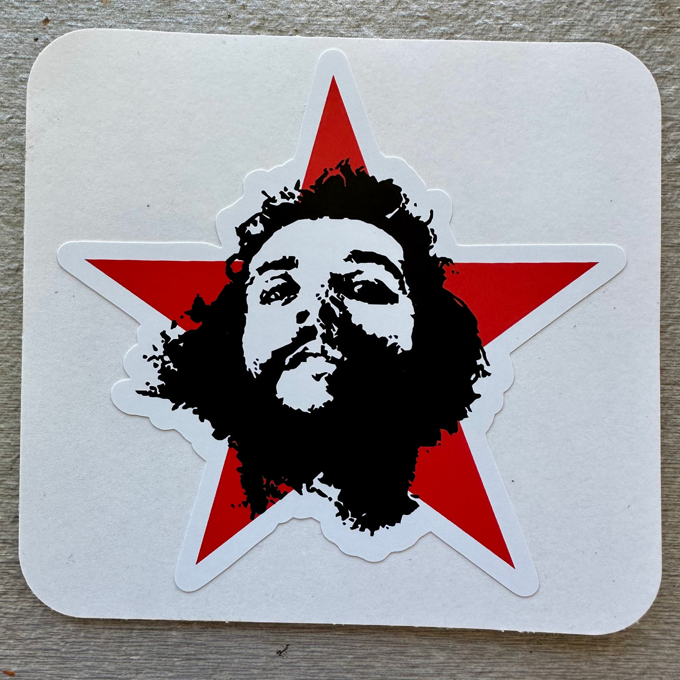 Che Guevara Red Star Sticker