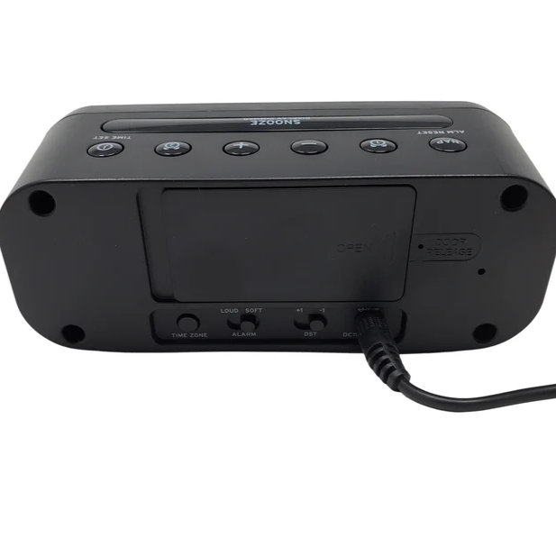 Bedside Clock Radio Alarm Disguised Camera