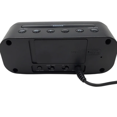 Bedside Clock Radio Alarm Disguised Camera