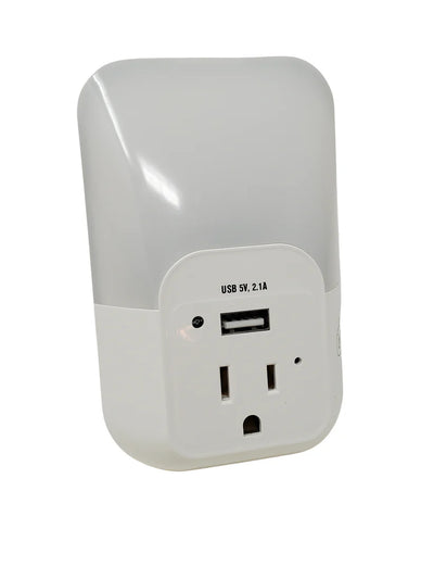 Nightlight USB Charger Hidden Camera