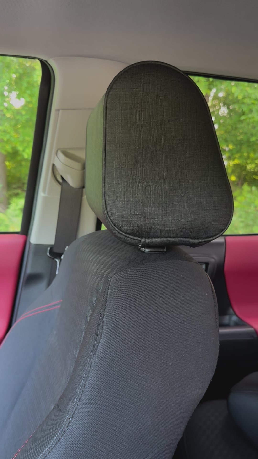 Car Headrest Hidden Safe Unit