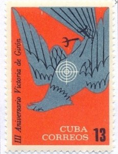 Cuban Victory at Giron Anniversary Stamps