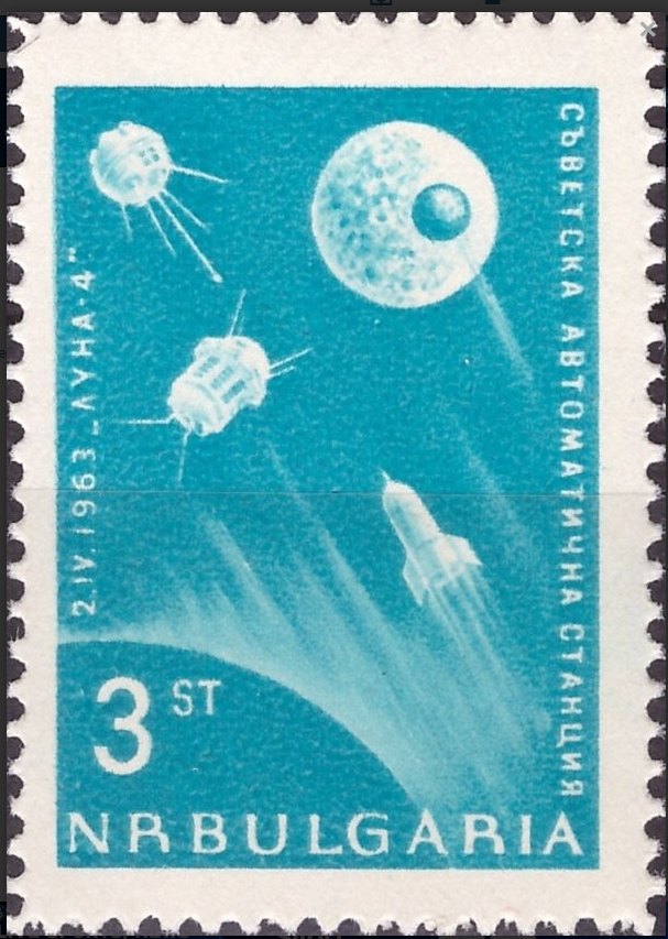 Commemorative Luna Mission Stamps of the World