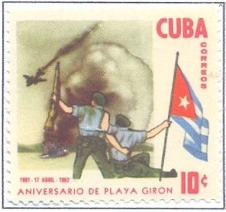 Cuban Victory at Giron Anniversary Stamps