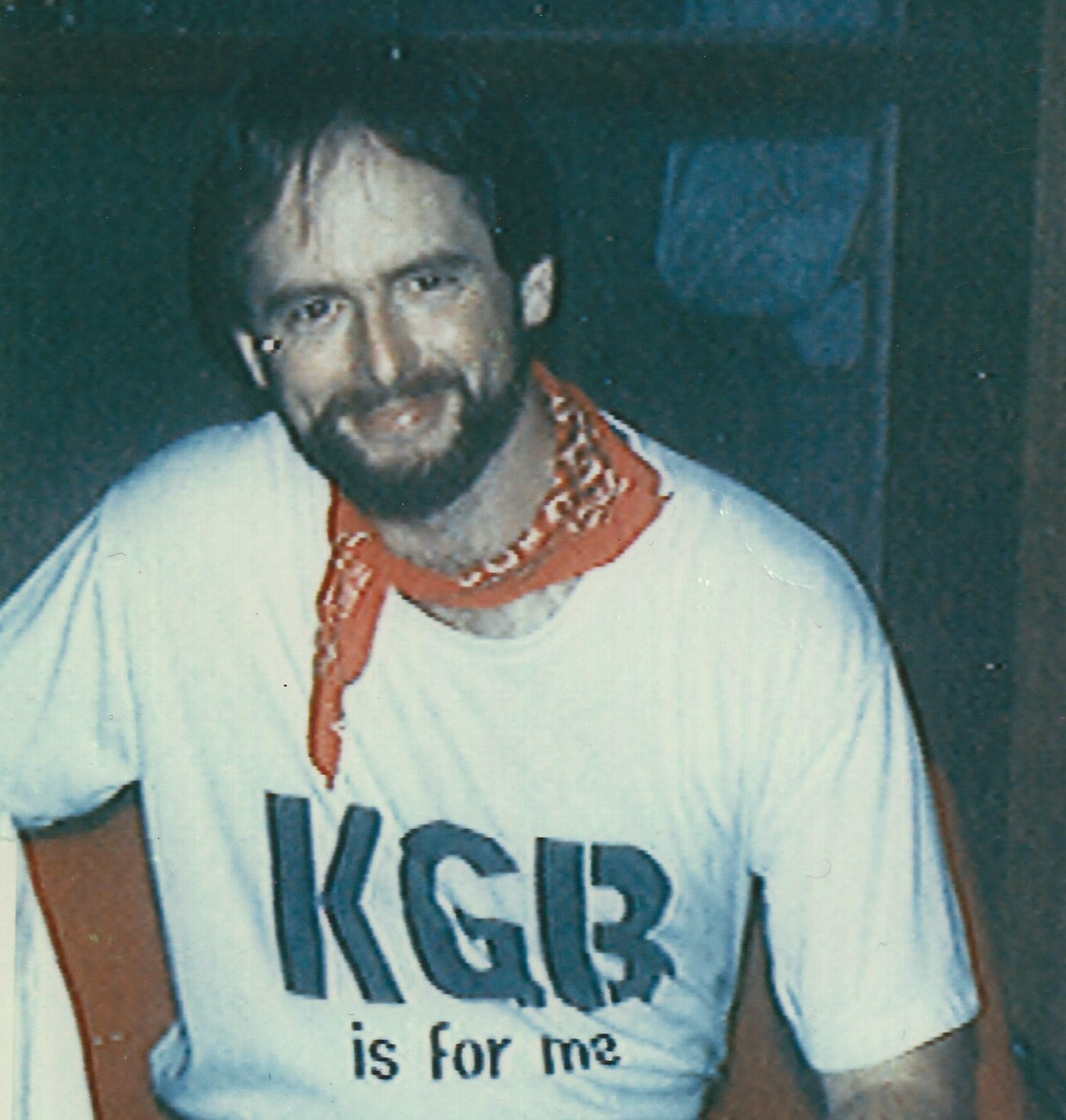 KGB is for me short-sleeved shirt & bandanna combo | T-Shirt