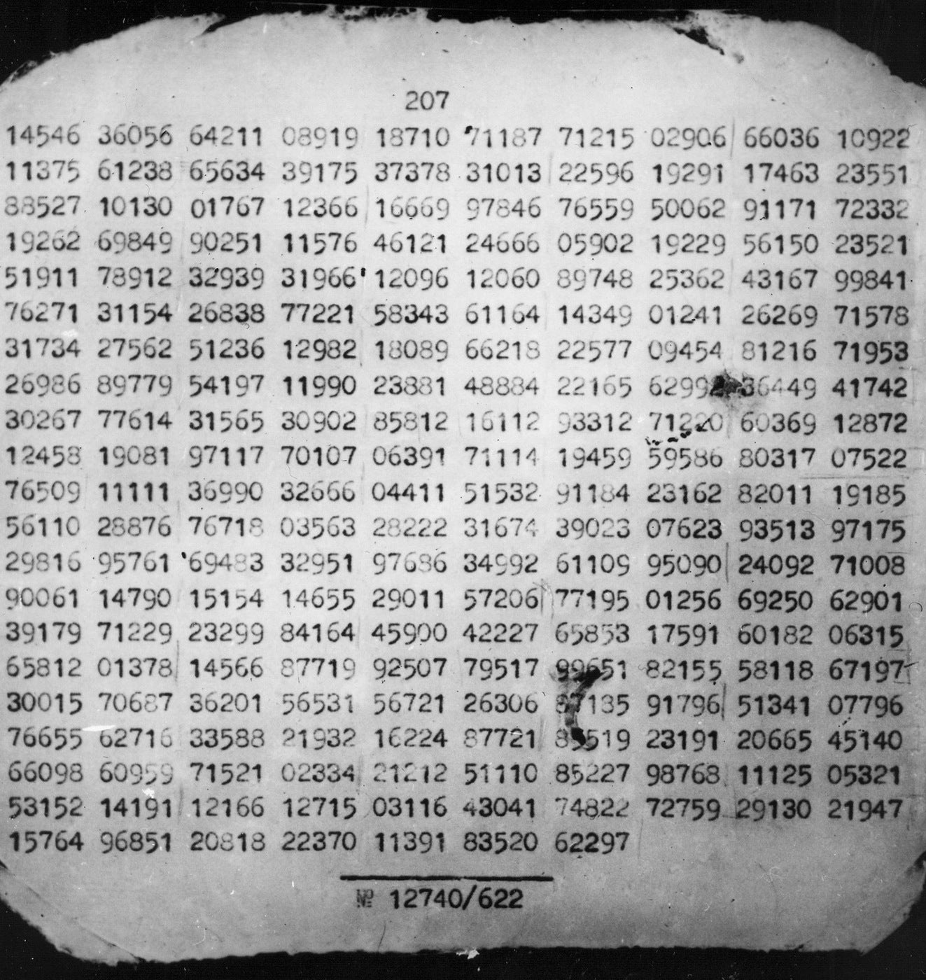 Glow in the Dark Cryptograph Bookmark