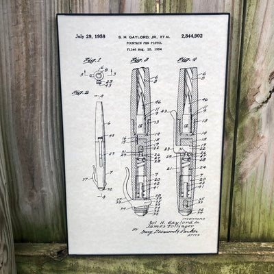 Fountain Pen Gun Posters | Prints & Visual Artwork