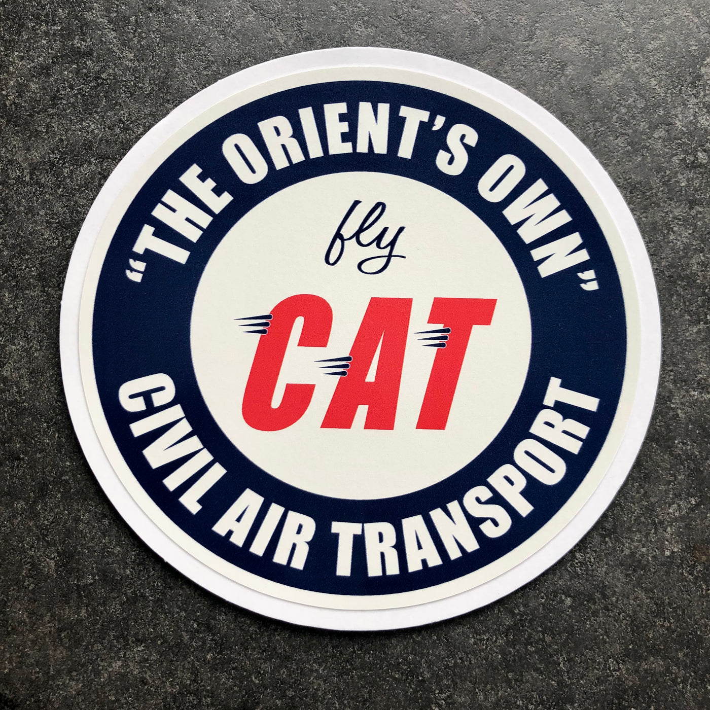 Civil Air Transport Logo Sticker